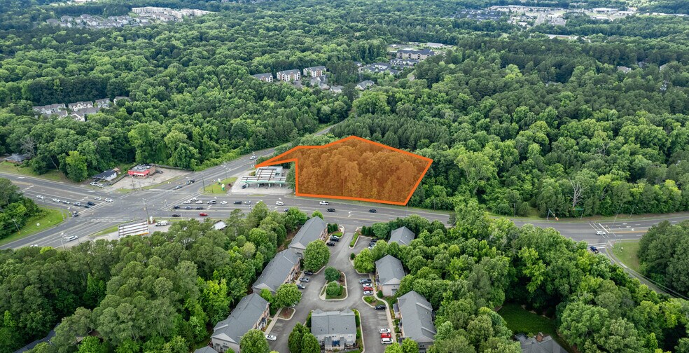 4138 & 4142 Old Chapel Hill Rd, Durham, NC à louer - Aérien – Image 3 sur 4