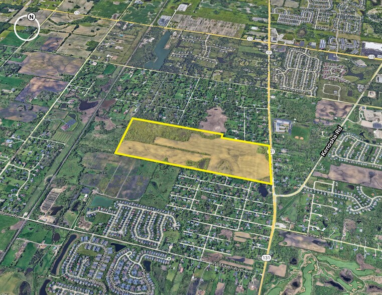 40300 Green Bay Rd, Beach Park, IL à vendre - Aérien – Image 1 sur 4