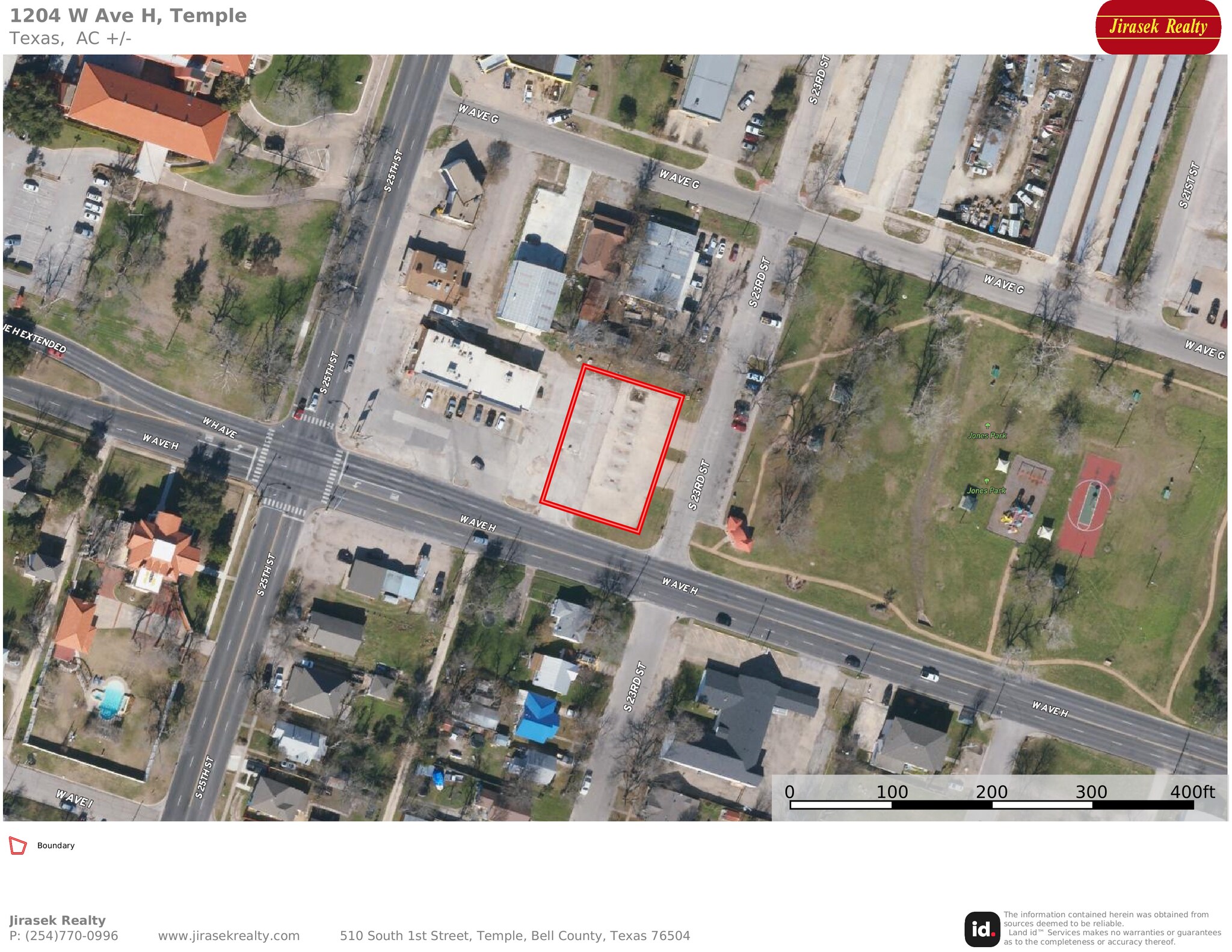 1204 Avenue H, Temple, TX à vendre Aérien– Image 1 sur 6