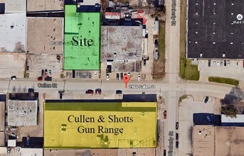 2908 Cullen St & 2921 Shamrock Ave, Fort Worth, TX - Vue aérienne  vue de carte