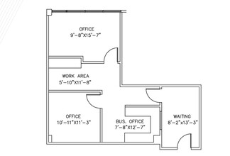 291 Independence Blvd, Virginia Beach, VA à louer Plan d’étage– Image 2 sur 2