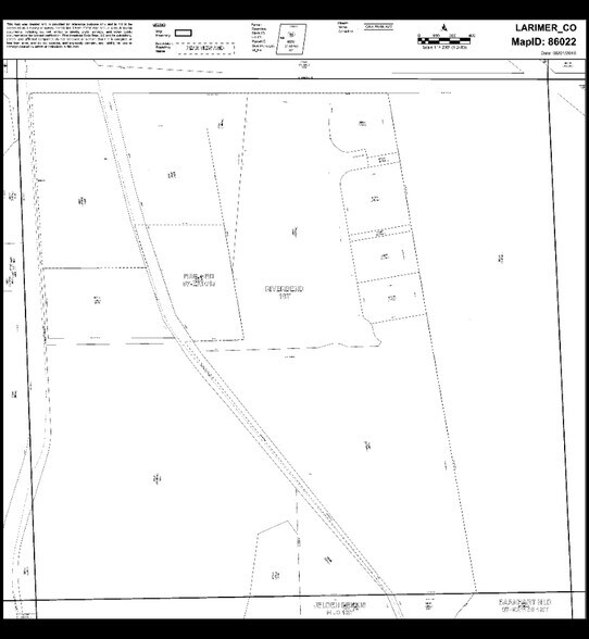 5451 E Harmony Rd, Timnath, CO à vendre - Plan cadastral – Image 3 sur 21