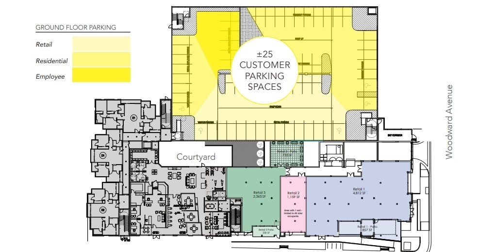 924 W Pensacola St, Tallahassee, FL à louer Plan d’étage– Image 1 sur 1