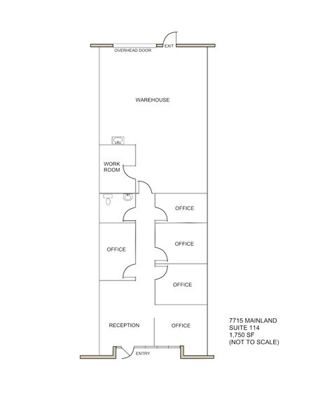 7715 Mainland Dr, San Antonio, TX à louer - Plan d’étage – Image 3 sur 3