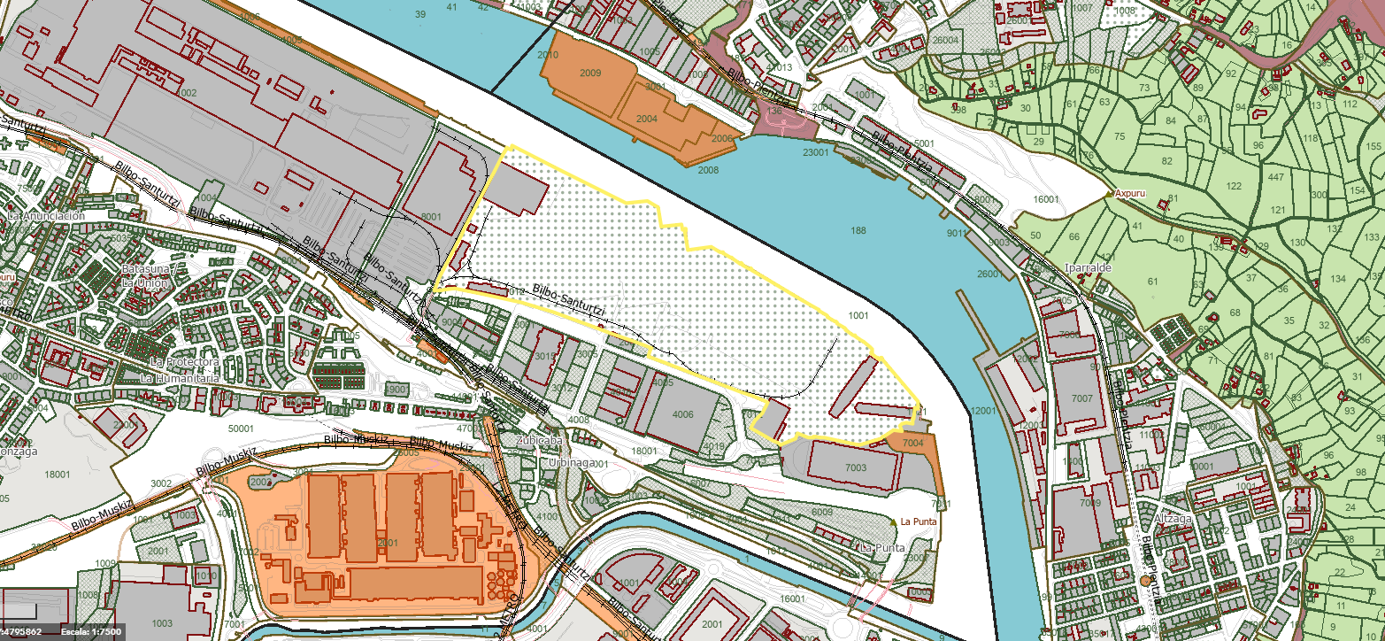 Enparantza Urbinaga, 3025, Sestao, Vizcaya à louer Plan cadastral– Image 1 sur 1