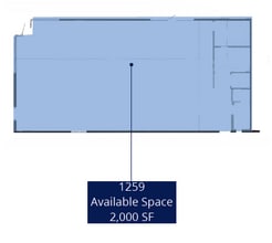 1239 S Military Ave, Green Bay, WI à louer Plan d’étage– Image 1 sur 1