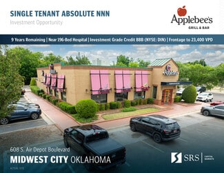 Plus de détails pour 608 S. Air Depot Boulevard, Midwest City, OK - Local commercial à vendre