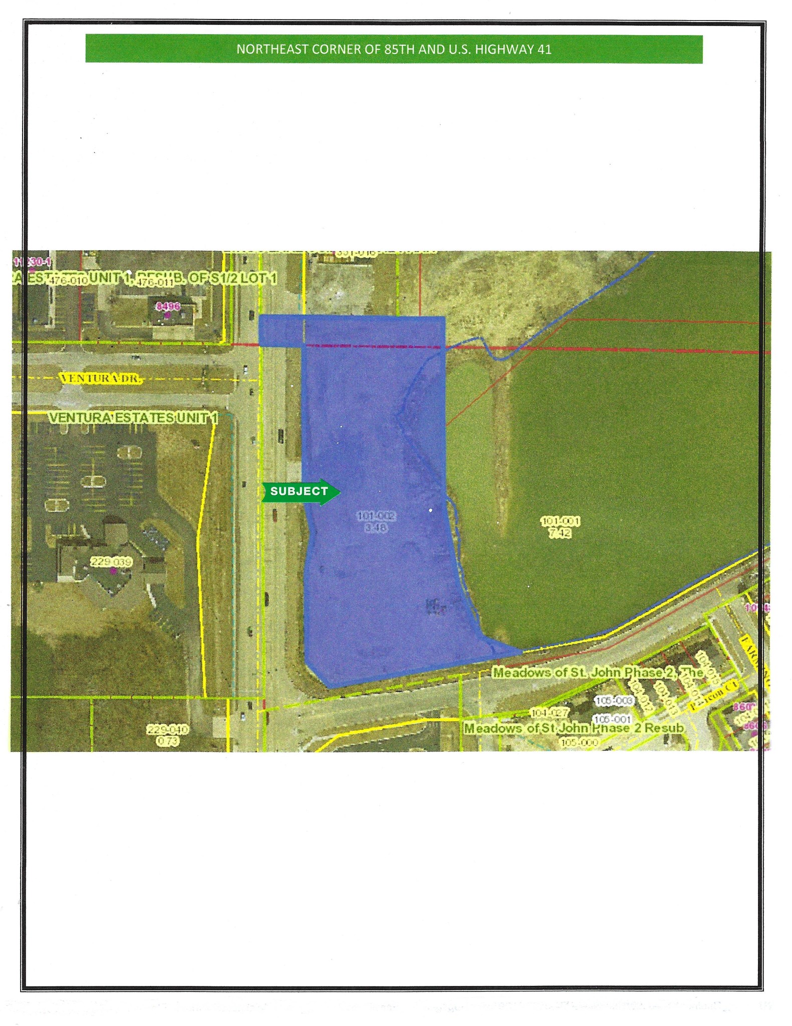 NEC 85th Ave And SR 41, Saint John, IN à vendre Autre– Image 1 sur 2