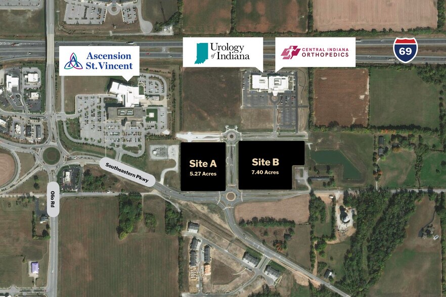 I-69 and East 136TH St, Fishers, IN à vendre - Photo de l’immeuble – Image 3 sur 6