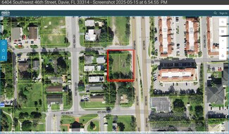 Plus de détails pour 6404 SW 46th St, Davie, FL - Terrain à vendre