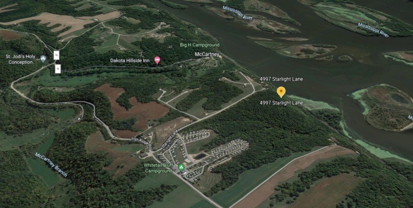 4997 Starlight Ln, Cassville, WI à vendre - Aérien – Image 3 sur 3