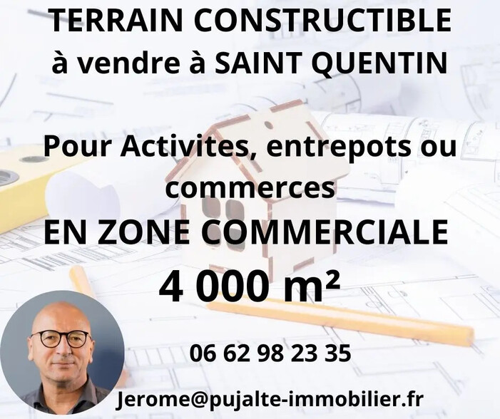 Terrain dans Saint-Quentin à vendre - Photo de l’immeuble – Image 1 sur 1