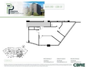 5299 Dtc Blvd, Greenwood Village, CO à louer Plan d’étage– Image 1 sur 1