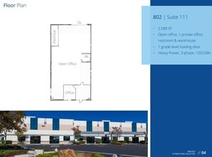 800 N Twin Oaks Valley Rd, San Marcos, CA à louer Plan d’étage– Image 2 sur 2