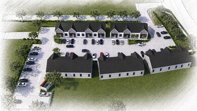 2026 Meridiana Pky, Rosharon, TX - Vue aérienne vue de carte