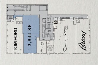 680 Madison Ave, New York, NY à louer Plan d’étage– Image 2 sur 3