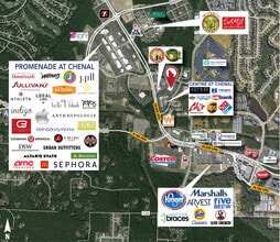 17300 Chenal Pky, Little Rock, AR - VUE AÉRIENNE  vue de carte