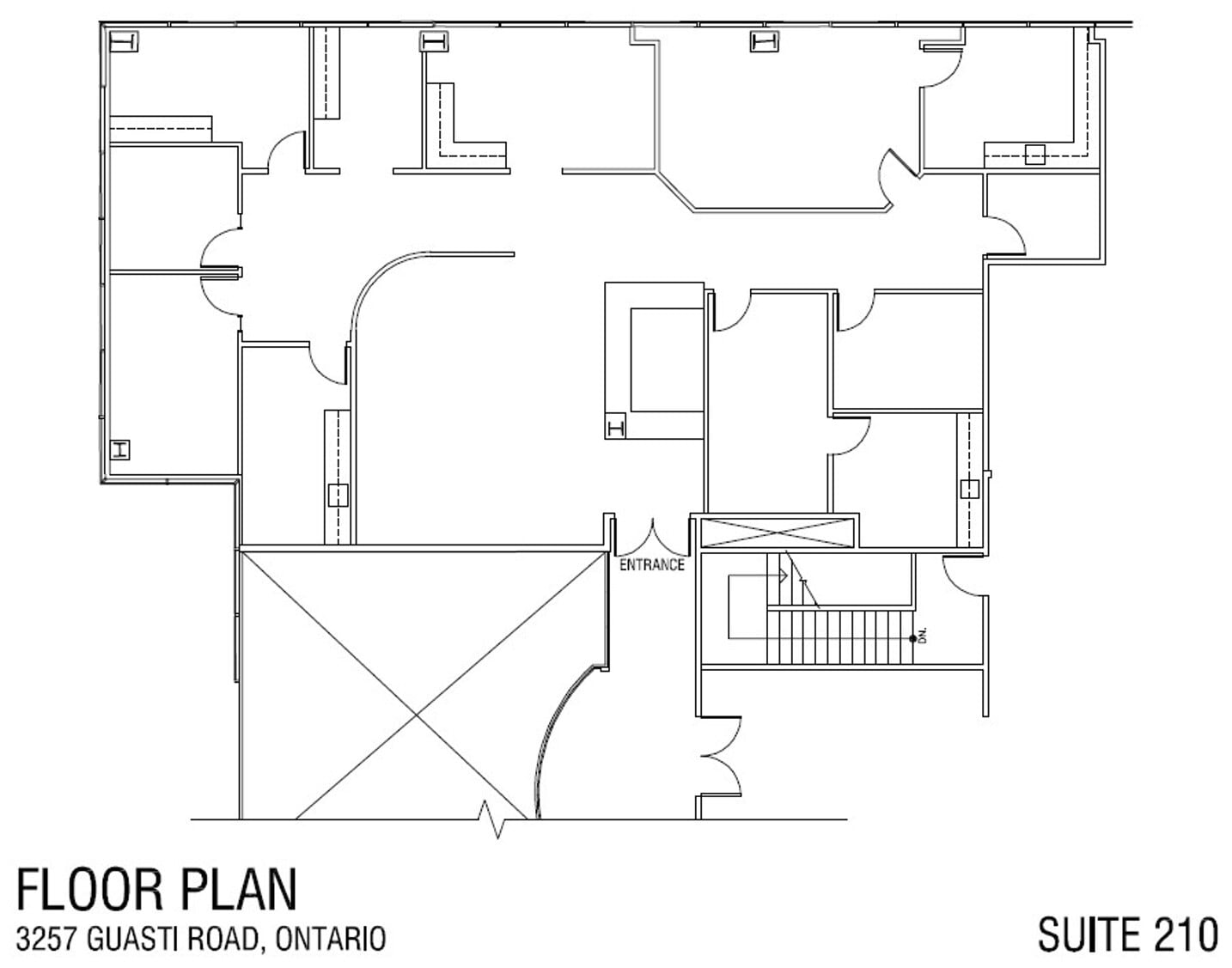 3237 E Guasti Rd, Ontario, CA à louer Plan d’étage– Image 1 sur 2