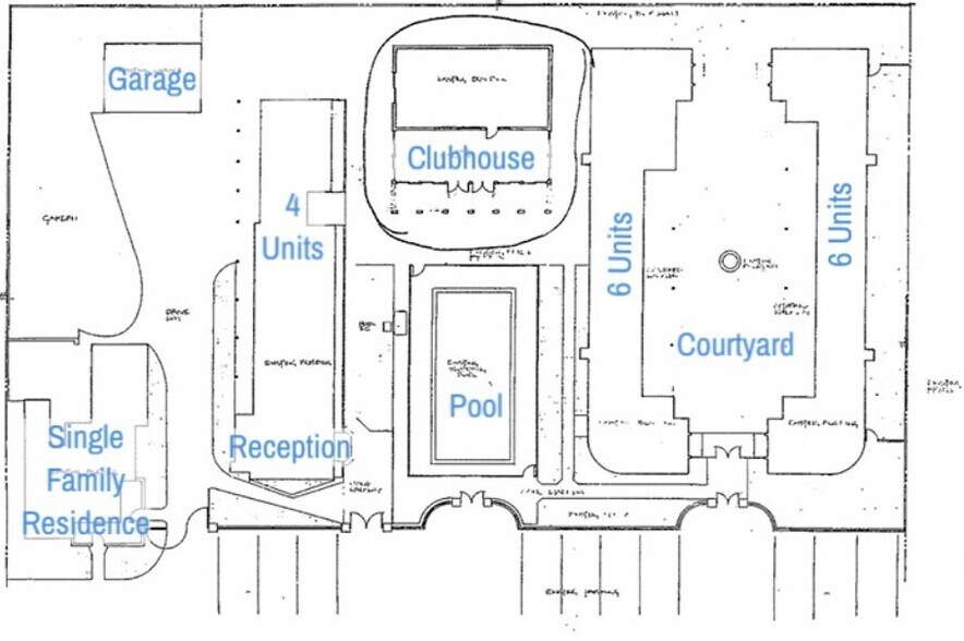 486 E Mel Ave, Palm Springs, CA à vendre - Plan de site – Image 3 sur 3