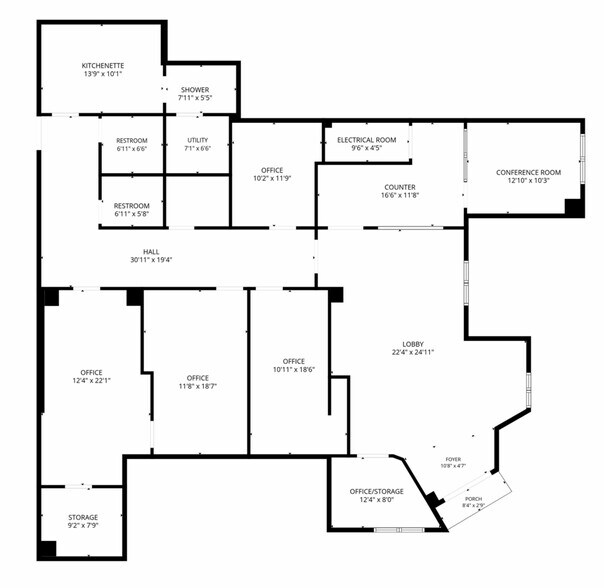2048 W County Highway 30A, Santa Rosa Beach, FL à louer - Plan d’étage – Image 2 sur 8