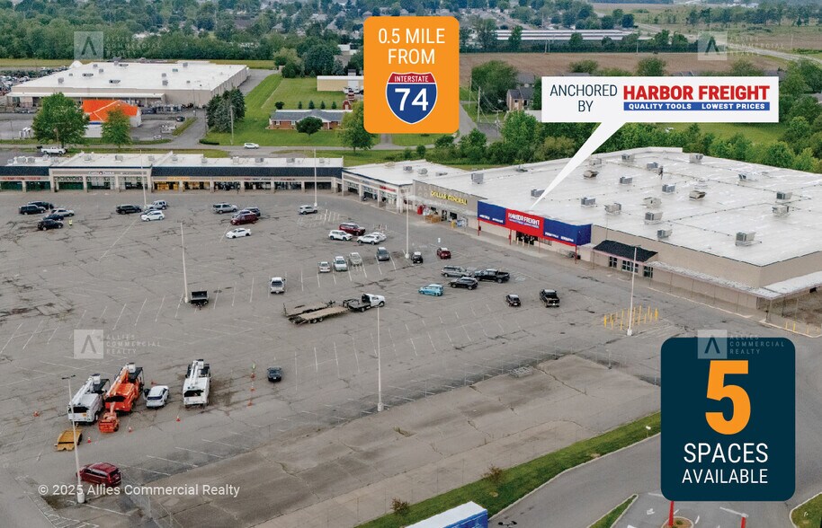 1809-1929 N Greensburg Xing, Greensburg, IN à louer - Photo de l’immeuble – Image 1 sur 20