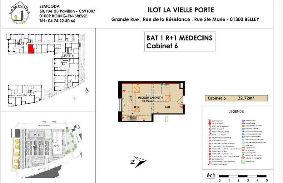 45 Place De La Vieille Porte, Belley à louer - Plan d’étage – Image 3 sur 4