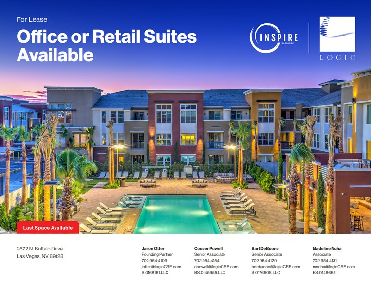 2656 N Buffalo Dr, Las Vegas, NV à louer - Photo de l’immeuble – Image 1 sur 9