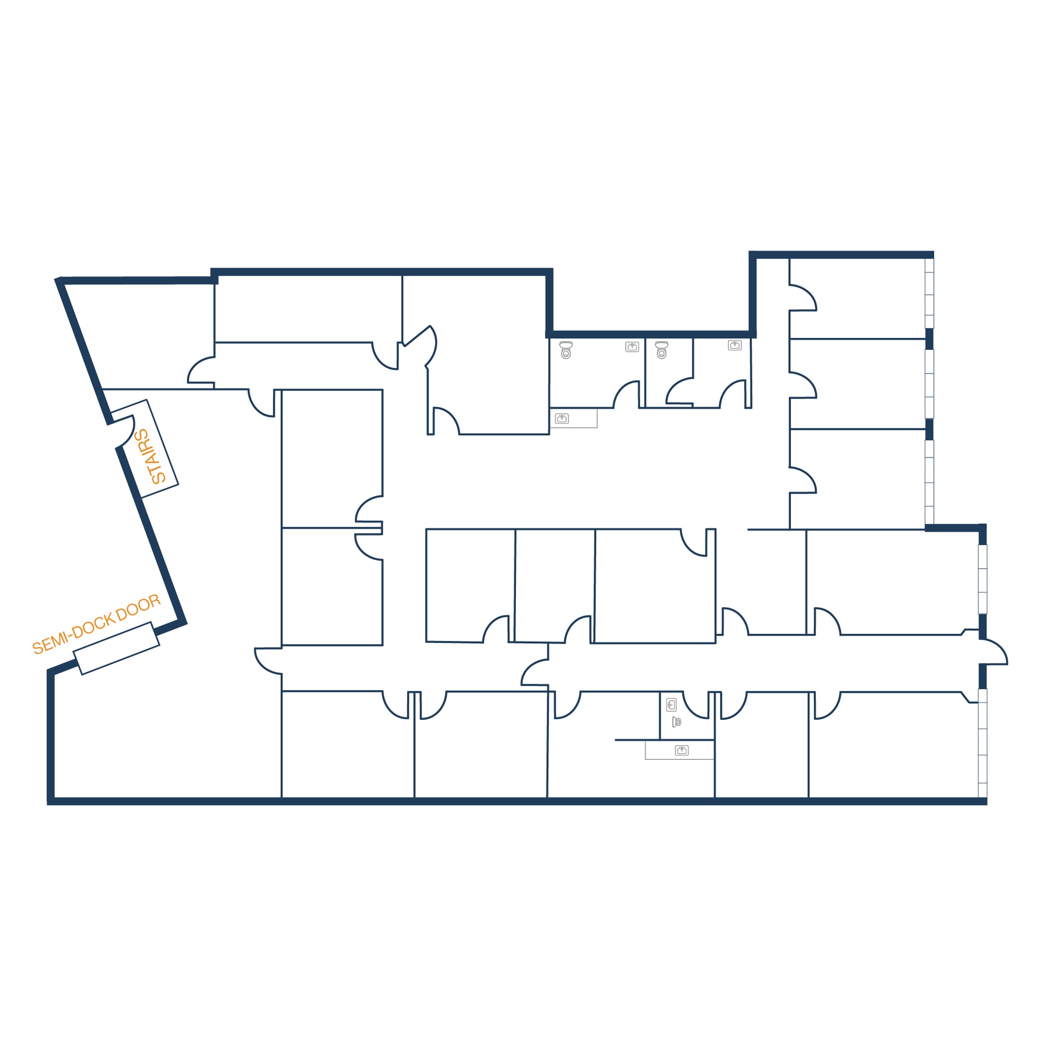 7505-7563 South Fwy, Houston, TX à louer Plan d’étage– Image 1 sur 1