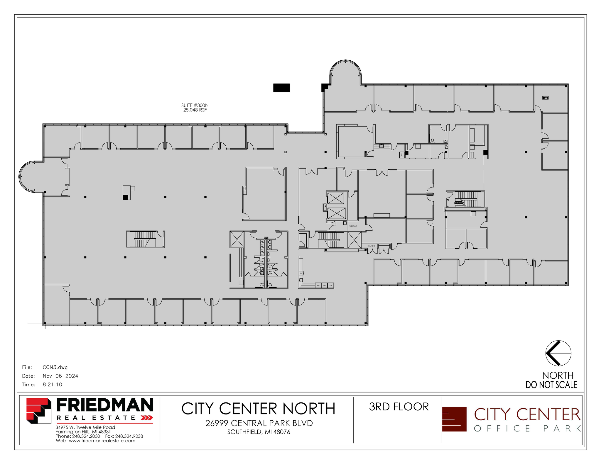 26777-26999 Central Park Blvd, Southfield, MI à louer Plan d’étage– Image 1 sur 1