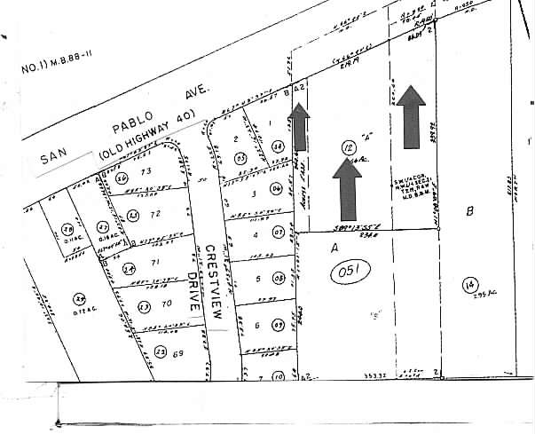 725 San Pablo Ave, Pinole, CA à louer - Plan cadastral – Image 2 sur 19