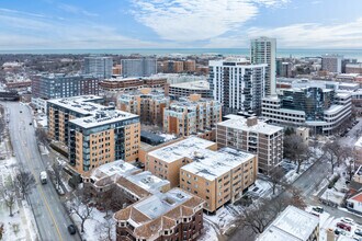 1720-1740 Oak Ave, Evanston, IL - Vue aérienne vue de carte