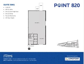 5721 E Rosedale St, Fort Worth, TX à louer Plan d’étage– Image 1 sur 1