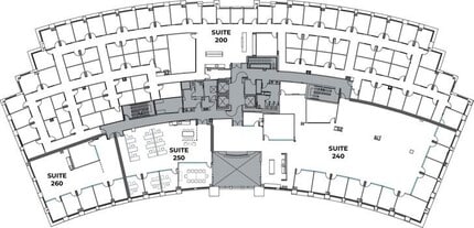 12544 High Bluff Dr, San Diego, CA à louer Plan d’étage– Image 2 sur 7