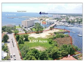 303-305 Beach Dr E, Panama City, FL - Vue aérienne vue de carte - Image1