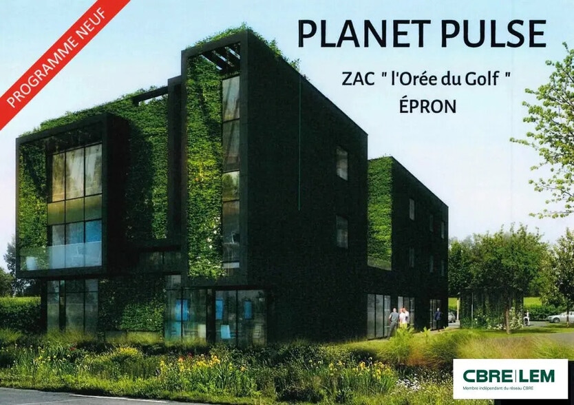 Local commercial dans Épron à louer - Photo de l’immeuble – Image 1 sur 3