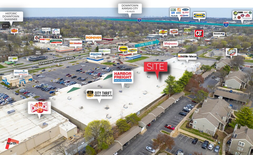 11215-11225 Shawnee Mission Pky, Shawnee, KS à vendre - Photo de l’immeuble – Image 3 sur 7