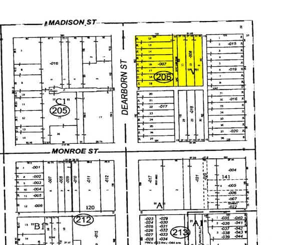 1 S Dearborn St, Chicago, IL à louer - Plan cadastral – Image 2 sur 20
