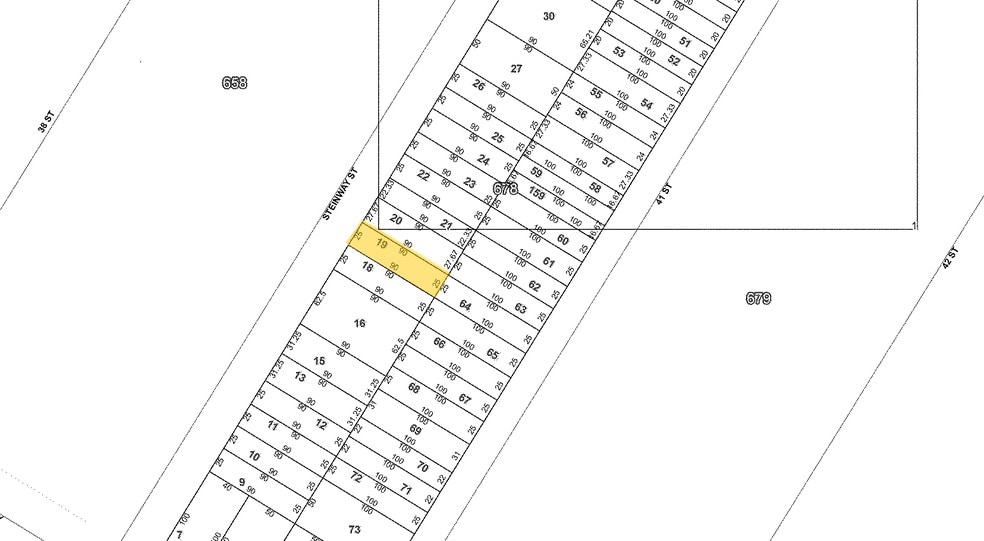 31-53 Steinway St, Astoria, NY à vendre - Plan cadastral – Image 2 sur 15