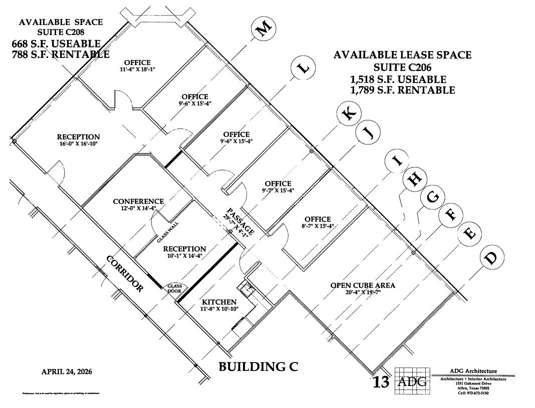 4320 N Belt Line Rd, Irving, TX à louer Plan d’étage– Image 1 sur 1