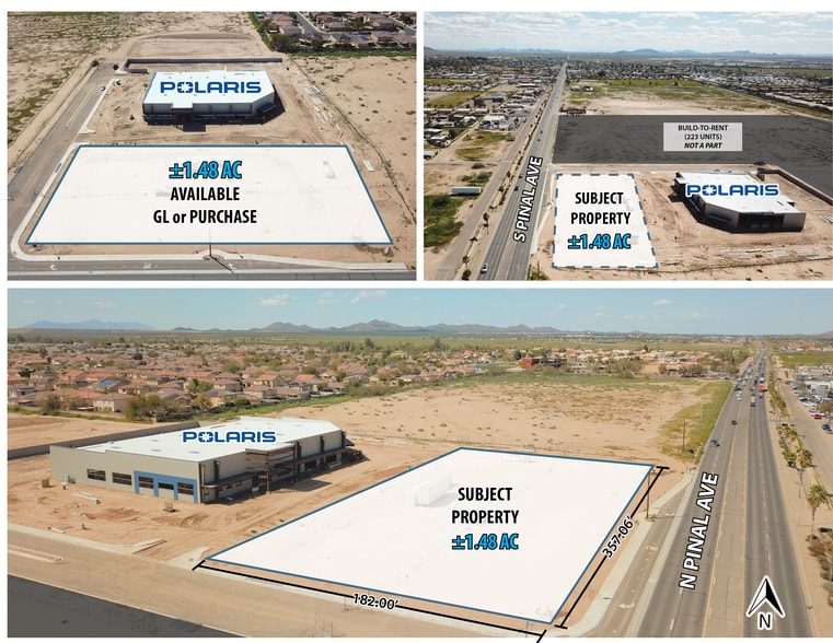 1865 N Pinal Ave, Casa Grande, AZ à louer - Aérien – Image 3 sur 4