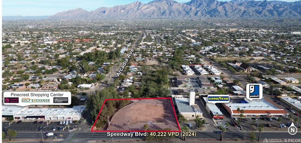 4915 E Speedway Blvd, Tucson, AZ à louer - Photo principale – Image 1 sur 4