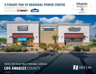 Plus de détails pour 39256 10th St W, Palmdale, CA - Local commercial à vendre