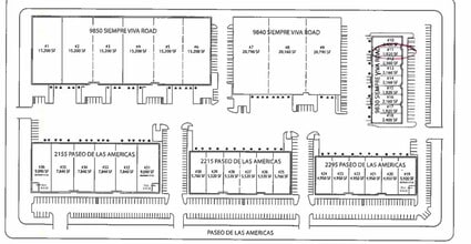 9830 Siempre Viva Rd, San Diego, CA à louer Plan de site– Image 1 sur 1