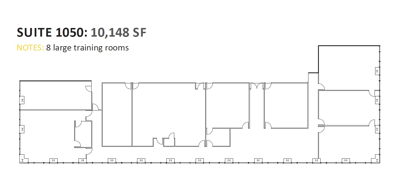 915 Wilshire Blvd, Los Angeles, CA à louer Plan d’étage– Image 1 sur 1