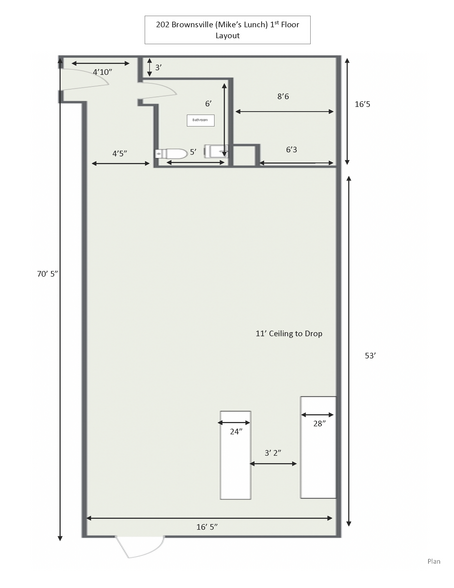 200 Brownsville Rd, Pittsburgh, PA à louer - Plan d’étage – Image 2 sur 6