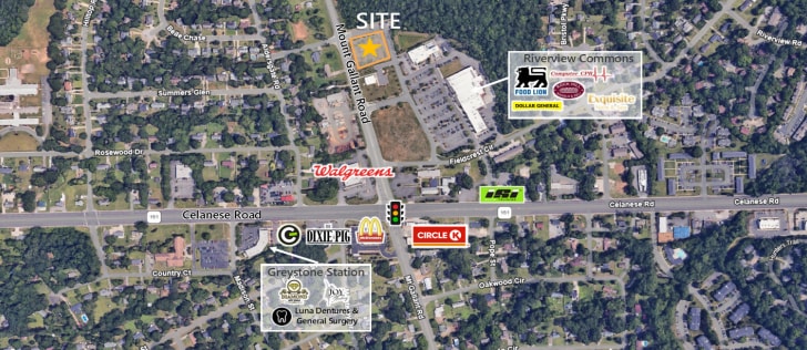 1956 Mt Gallant Rd, Rock Hill, SC à vendre - Aérien – Image 2 sur 4