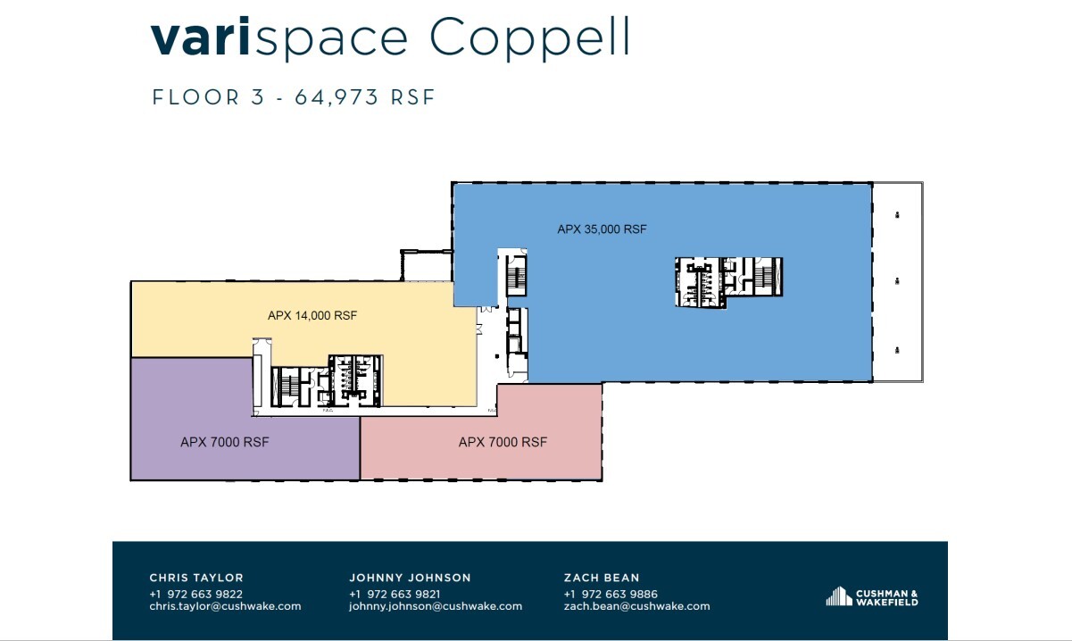 450 N Freeport Pky, Coppell, TX à louer Plan d’étage– Image 1 sur 1