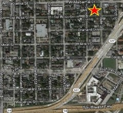 3815 Garrott St, Houston, TX - Vue aérienne  vue de carte