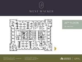 35 W Wacker Dr, Chicago, IL à louer Plan d’étage– Image 1 sur 1