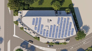 1506 Rue du Vieux Chemin de Toulon, Hyères, Var - Vue aérienne  vue de carte